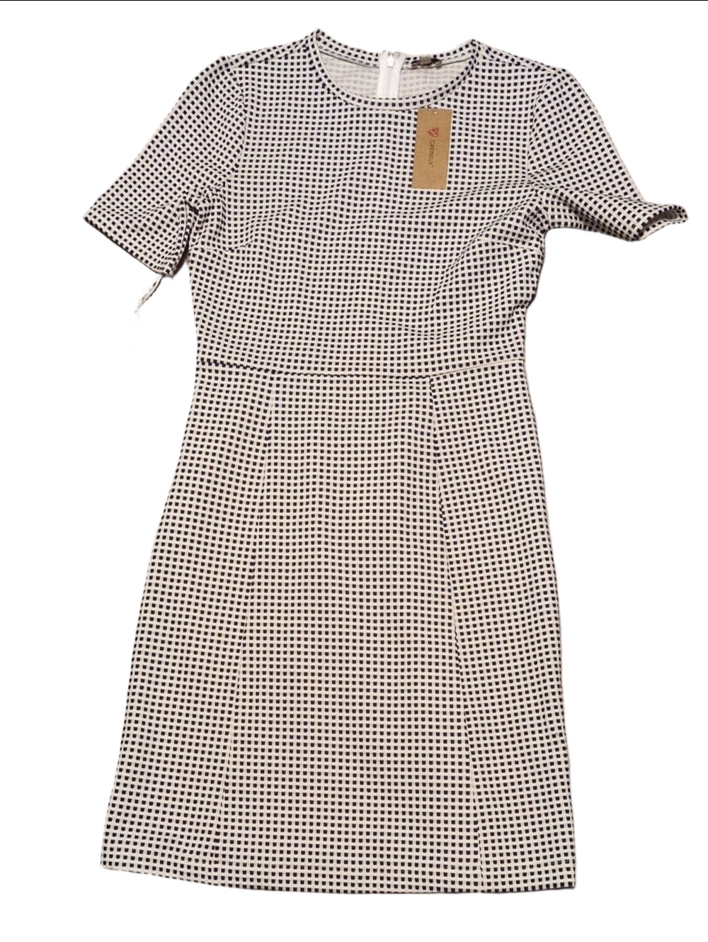 Cremieux Gingham Print Dress Size XS